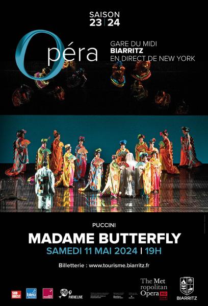 Retransmission du Metropolitan Opera de New York - Madame Butterfly (Puccini)